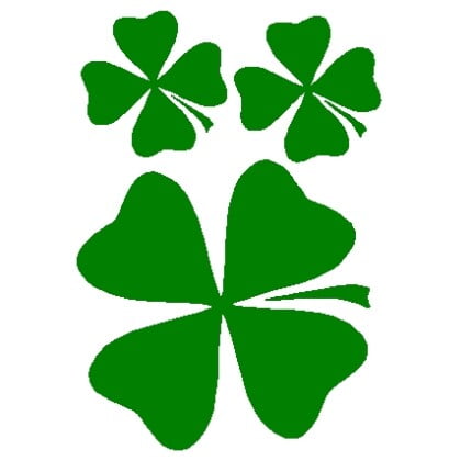 4 Leaf Clover Decal - 528