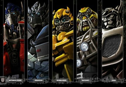 Autobot Portraits Rectangular Digital Decal