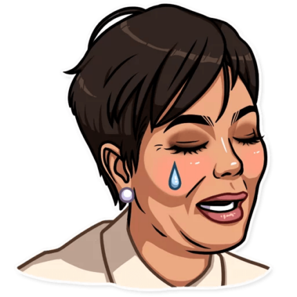 kardashian family_celebrity sticker 29