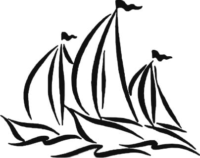 Sail Boats Decal