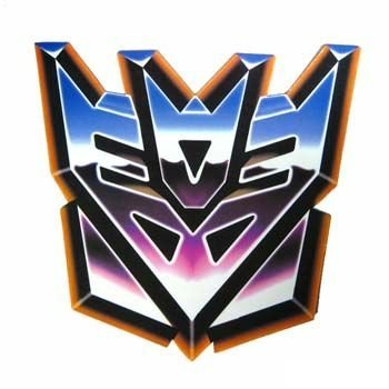 Color Transformer Decpticon Decal