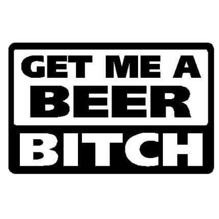 Get Me A Beer Decal