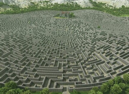 Buildings and Landscape Wall Decals 041