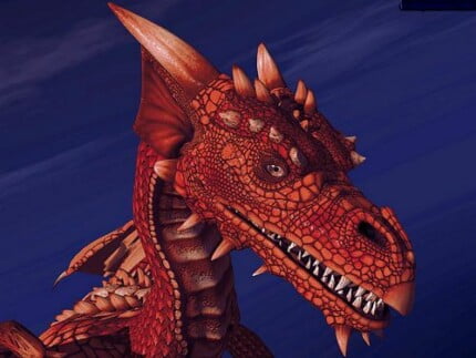 Dragons and Skull Wall Decals 23