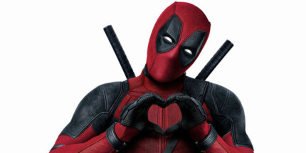deadpool heart sticker