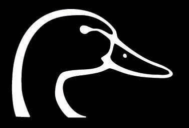Duck Head Vinyl Hunting Sticker