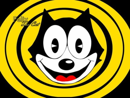 Felix the Cat Digital Diecut Decal Stickers 05