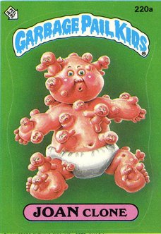 JOAN Clone Funny Sticker Name Decal