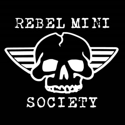 REBEL MINI SOCIETY DIE CUT DECAL