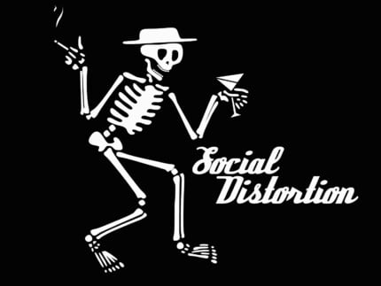 Social Distortion Die Cut Sticker