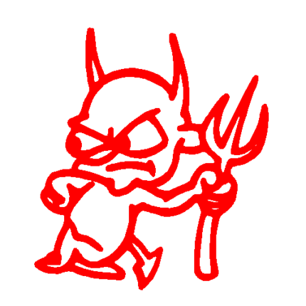 Lil Devil decal - 161