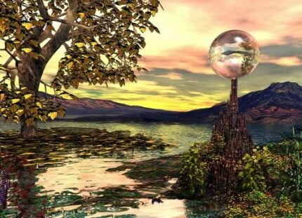 Buildings and Landscape Wall Decals 042