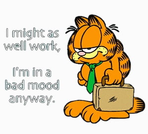 Garfield Color Sticker - 5