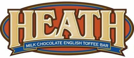 heath bar candy logo sticker