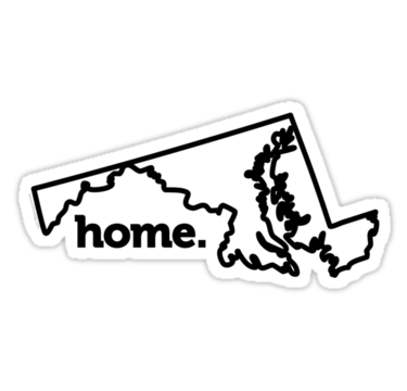 Home maryalnd sticker