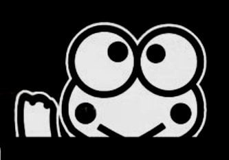 Keroppi Wave Sticker Decal