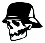 Nazi Skull Decal 4