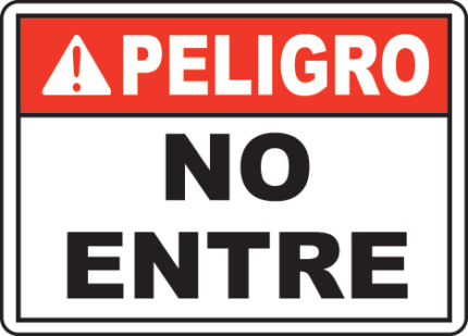 No Admittance Signs and Labels 4