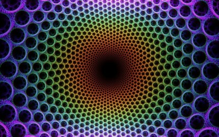 Psychedelic Flag Sticker 2