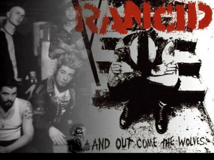 Rancid 2 Color Band Decal