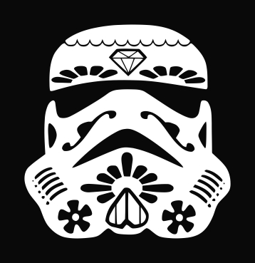 storm trooper girl helmet