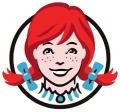 WENDYS LOGO FAST FOOD STICKER 2