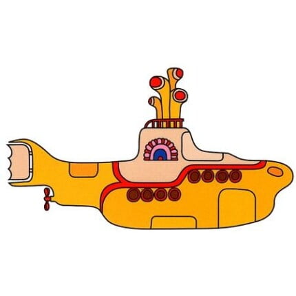 Beatles Yellow Submarine Decal