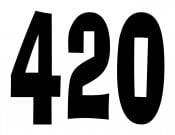 420 Diecut Vinyl Decal