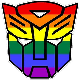 Camo PRIDE FLAG Autobot