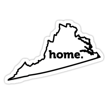 Home Virgiana Sticker