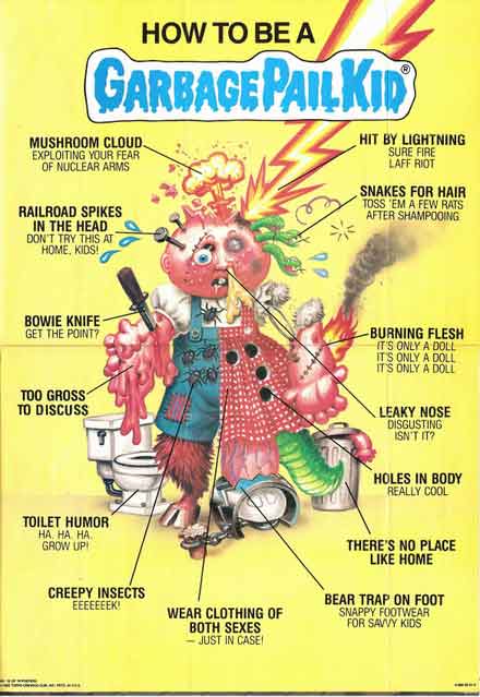 How To Be GP Kid Gross Sticker Funny Name Decal