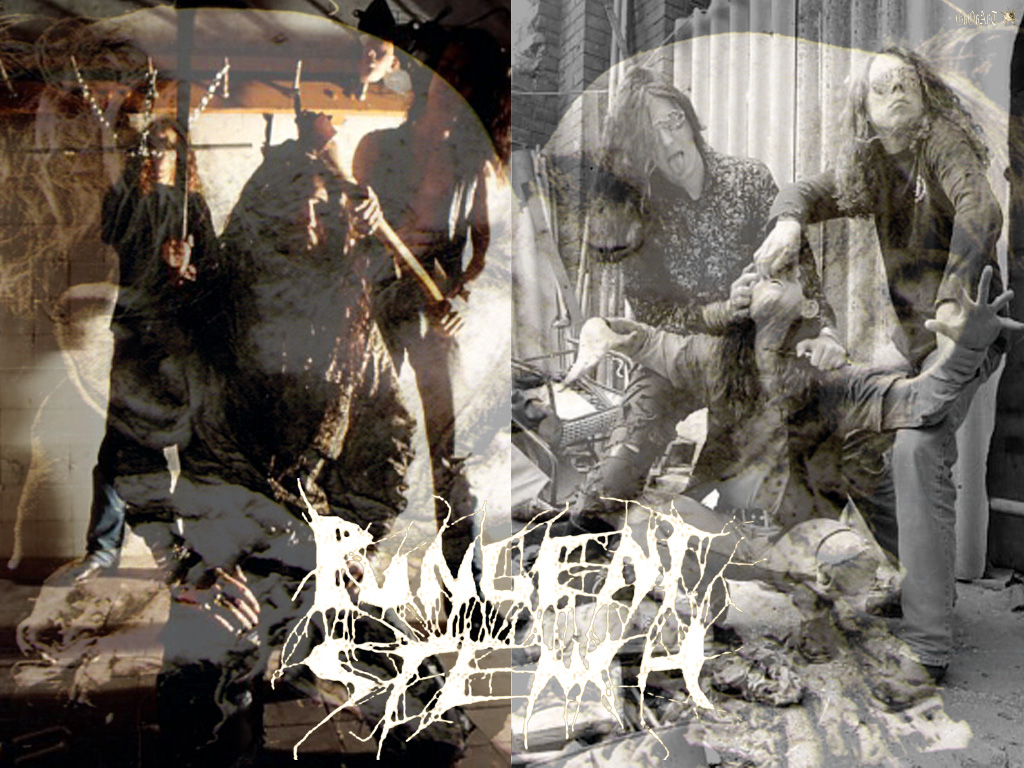 PUNGENT STENCH 2 Color Band Decal