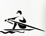 rowing boating decal