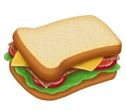 sandwich emoji