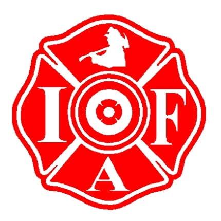 Fireman Crest decal