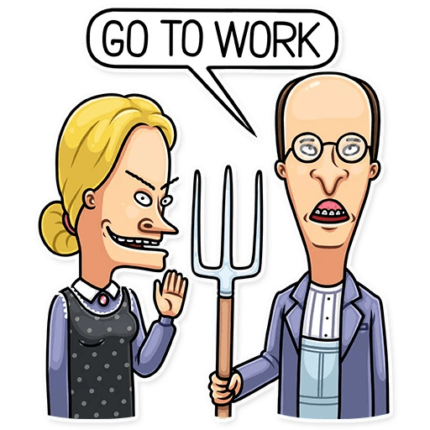 beavis and butthead mtv funny cartoon sticker_9