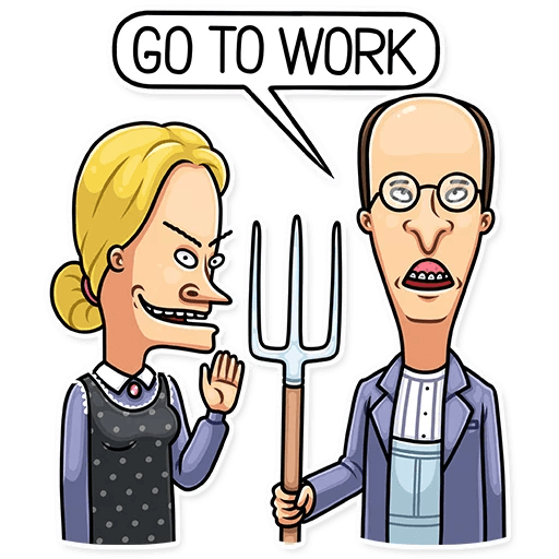 beavis and butthead mtv funny cartoon sticker_9