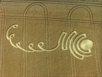 Crop Circles Adhesive Wall Decals 12