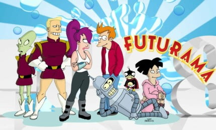 Futurama Cast Decal 2