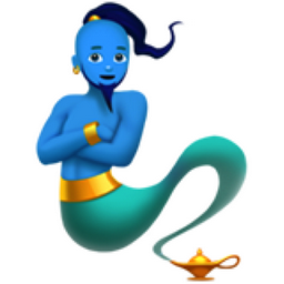 genie man emoji