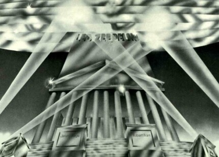 Led Zeppelin 3 Color Band Decal