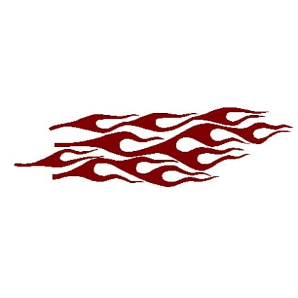 025 - Flame Decal Designs