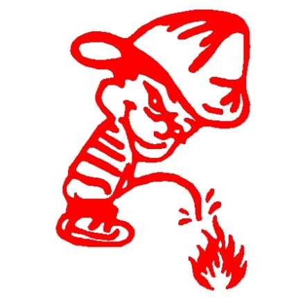 Peeon Fire 2 decal