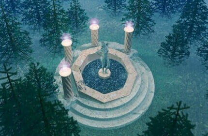 Buildings and Landscape Wall Decals 037