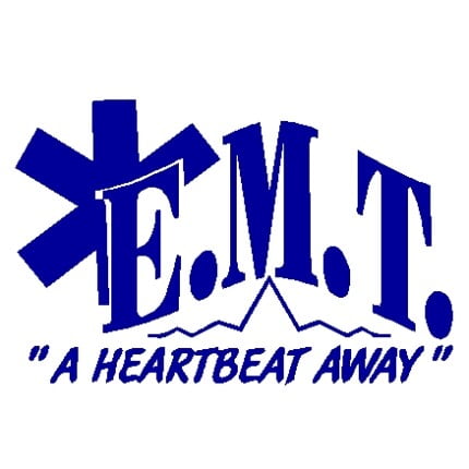 EMT vinyl decal