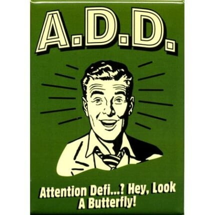 ADD Vinyl Decal Sticker