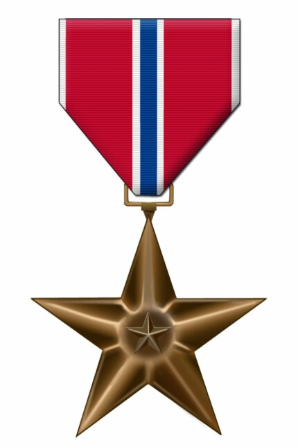 Bronze Star Medal Decal