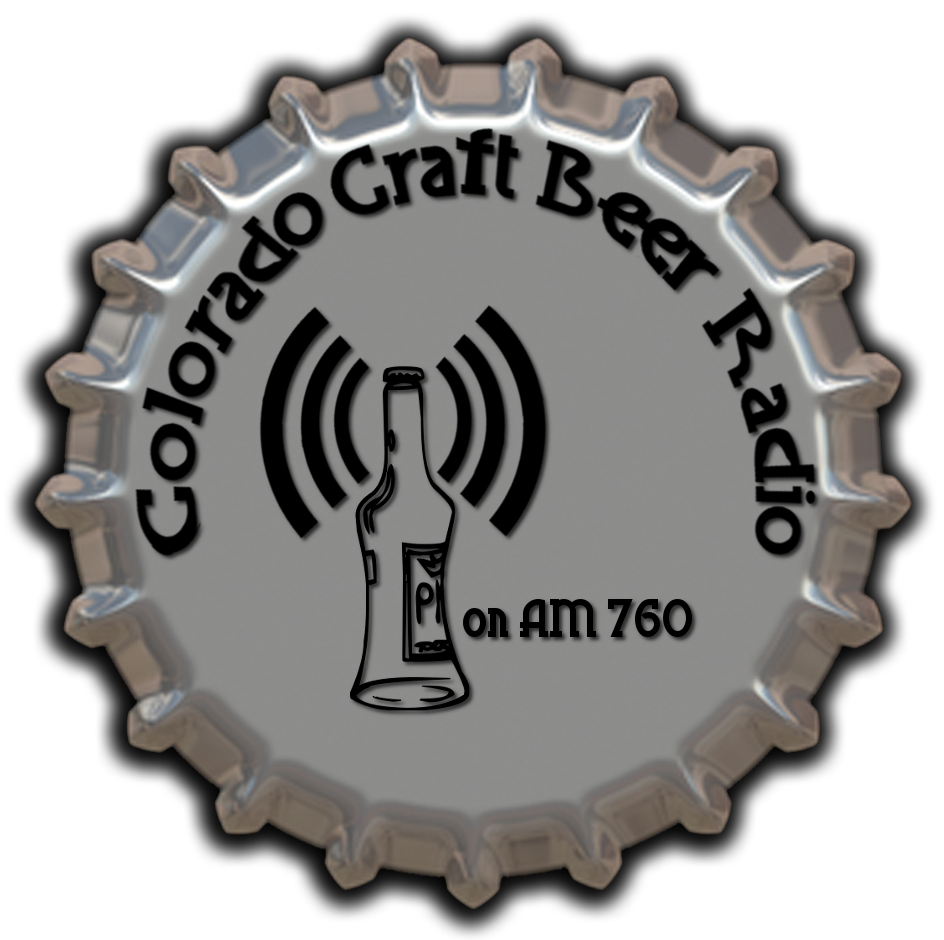 Colorado Craft Beer Radio Logo Bottle Cap Shaped Sticker