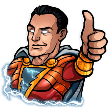 dc comics marvel comics sticker 17