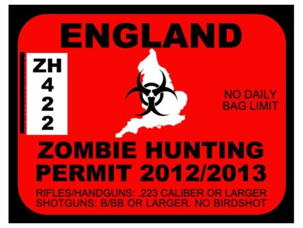 ENGLAND ZOMBIE